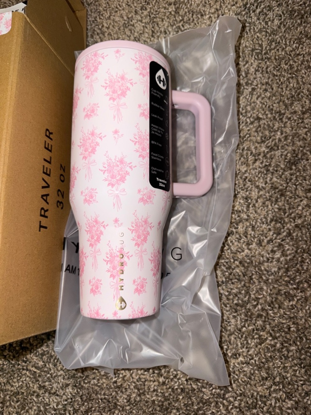 HydroJug Bouquet 32oz Traveler - Picture 4 of 6